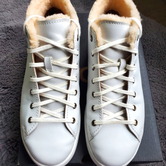 Ugg Shearling High Top Sneakers - Picture 2 of 10